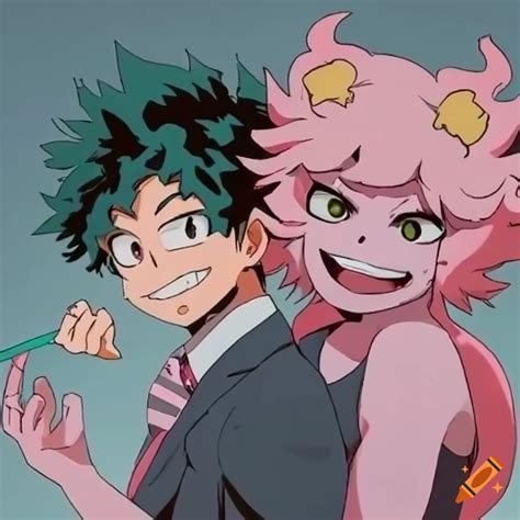 mina ashido r34|explicit, midoriya izuku, mina ashido, my hero academia, .